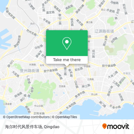 海尔时代风景停车场 map