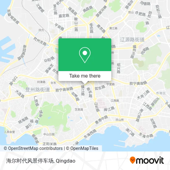 海尔时代风景停车场 map