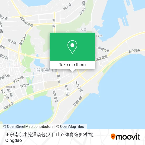 正宗南京小笼灌汤包(天目山路体育馆斜对面) map