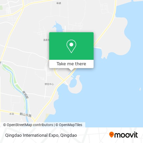 Qingdao International Expo map