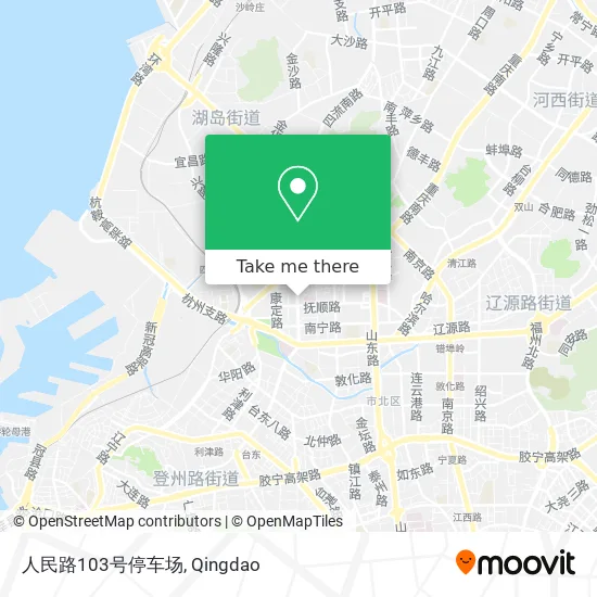 人民路103号停车场 map