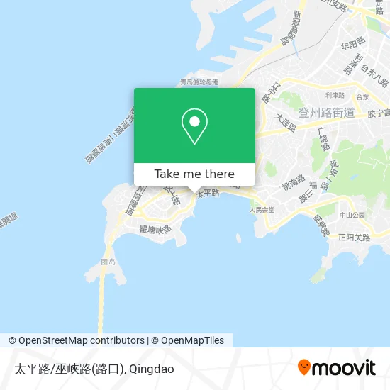 太平路/巫峡路(路口) map