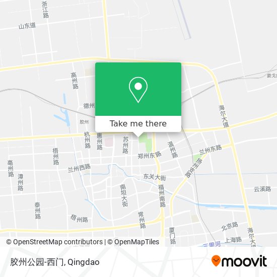 胶州公园-西门 map