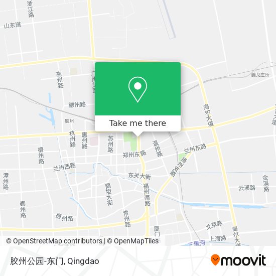 胶州公园-东门 map