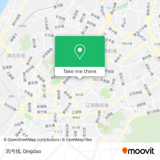 四号线 map