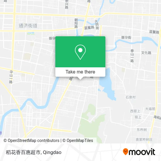稻花香百惠超市 map