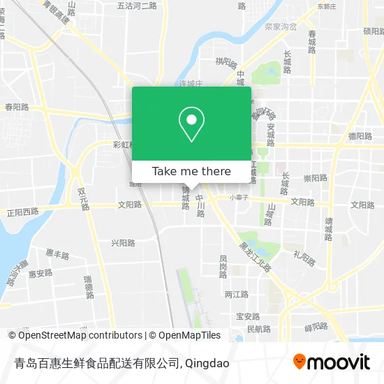 青岛百惠生鲜食品配送有限公司 map