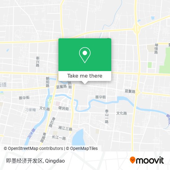 即墨经济开发区 map