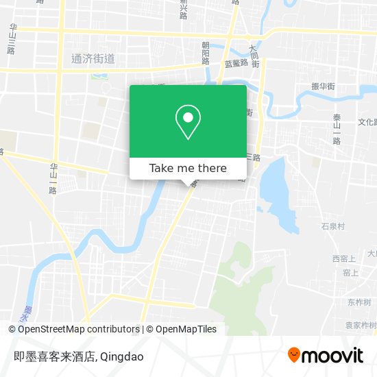 即墨喜客来酒店 map