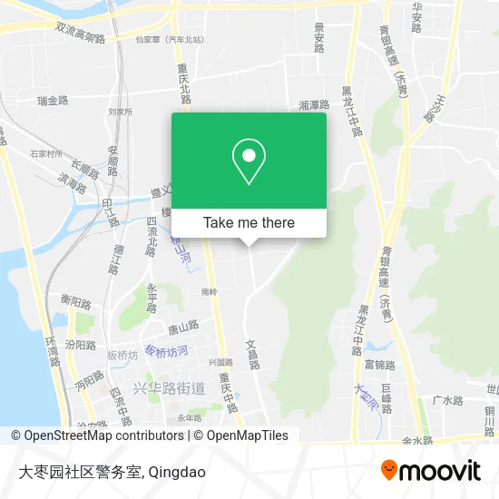 大枣园社区警务室 map