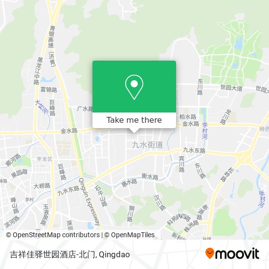 吉祥佳驿世园酒店-北门 map
