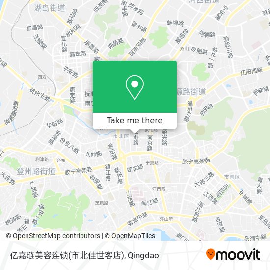 亿嘉琏美容连锁(市北佳世客店) map