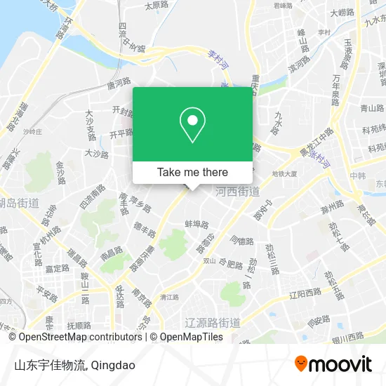 山东宇佳物流 map