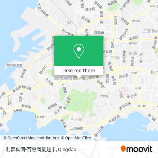 利群集团-百惠商厦超市 map