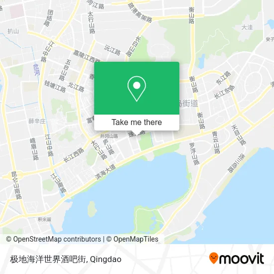 极地海洋世界酒吧街 map