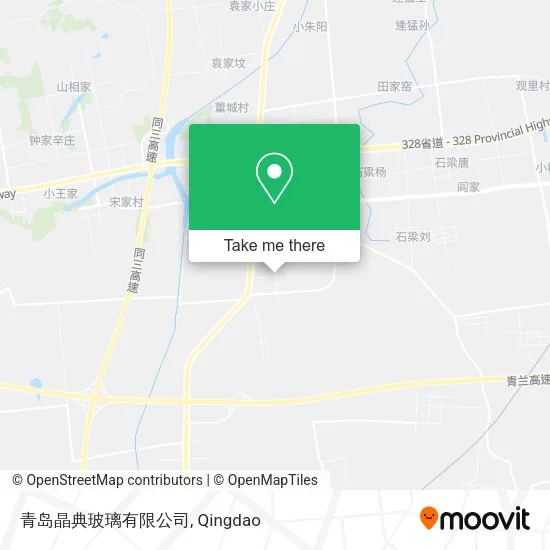 青岛晶典玻璃有限公司 map