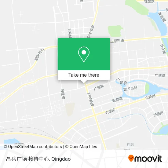 晶岳广场-接待中心 map