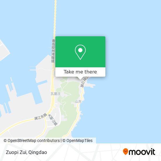 Zuopi Zui map