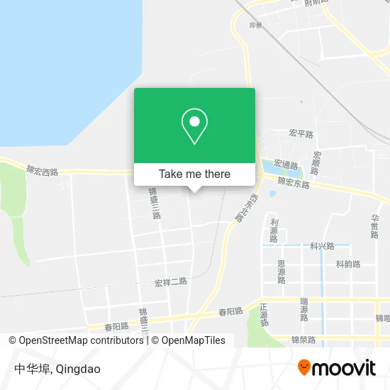 中华埠 map