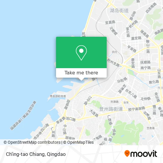 Ch’ing-tao Chiang map