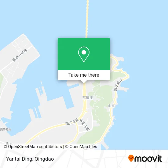 Yantai Ding map