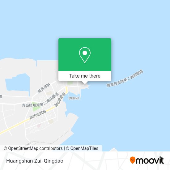 Huangshan Zui map
