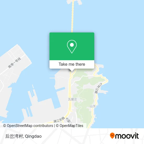 后岔湾村 map