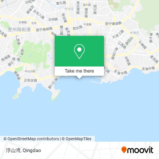 浮山湾 map