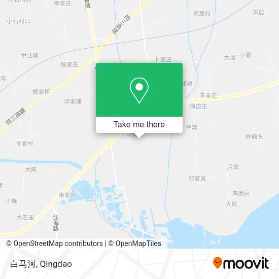 白马河 map