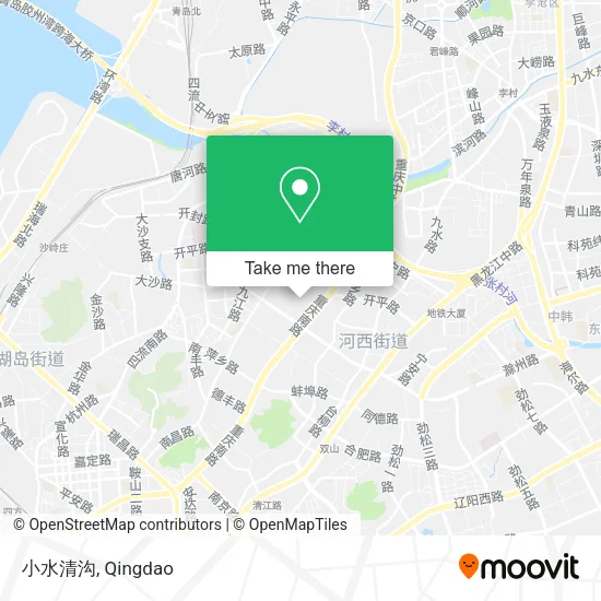 小水清沟 map