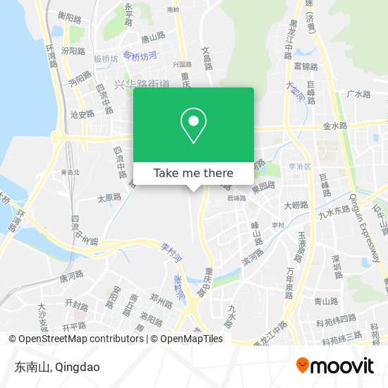 东南山 map