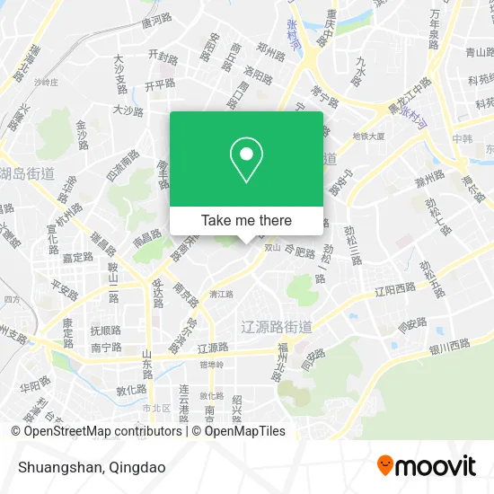 Shuangshan map
