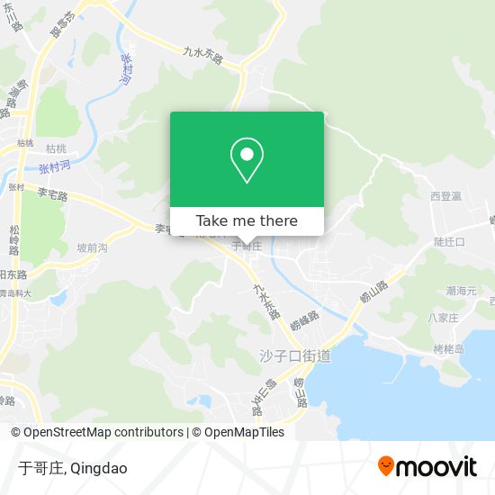 于哥庄 map