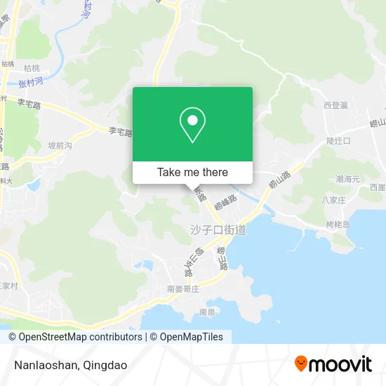 Nanlaoshan map
