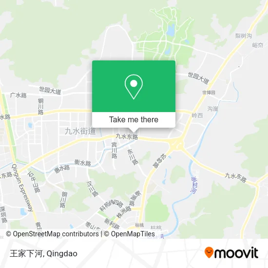 王家下河 map