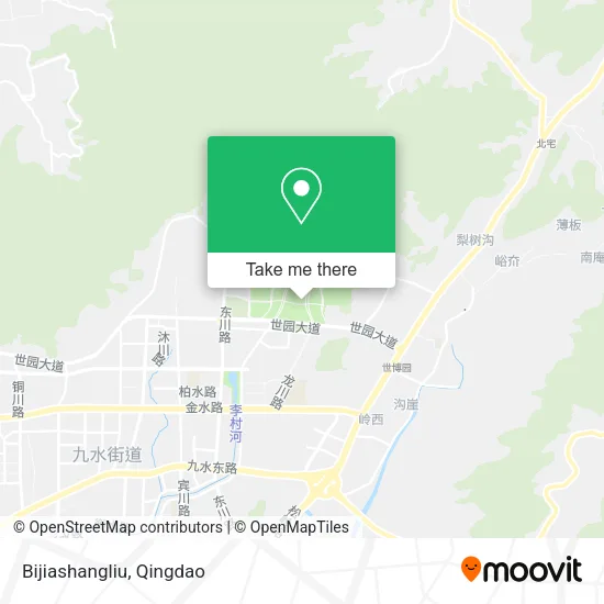 Bijiashangliu map