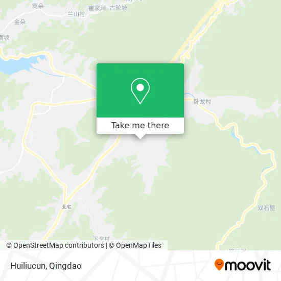 Huiliucun map