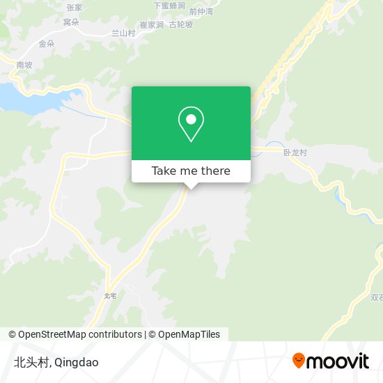 北头村 map