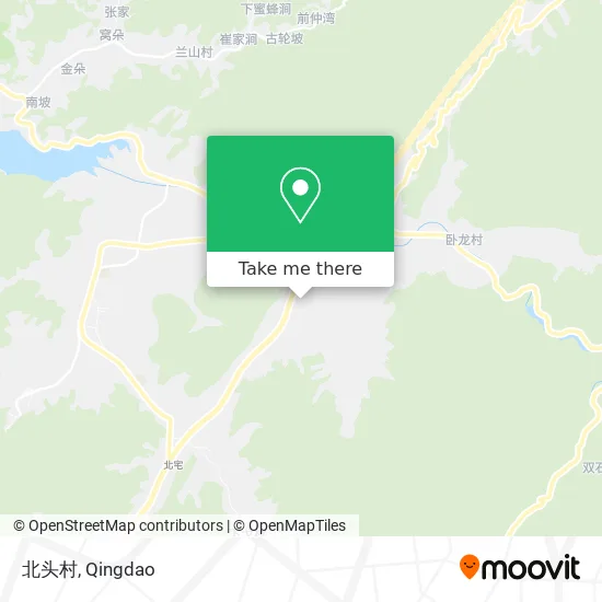 北头村 map