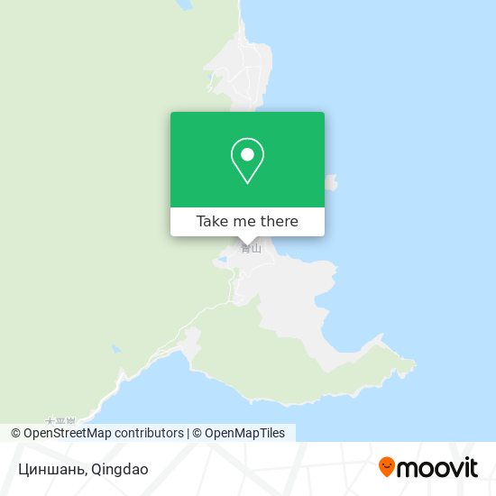 Циншань map
