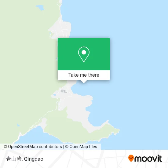 青山湾 map