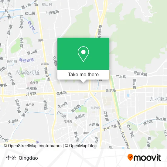 李沧 map