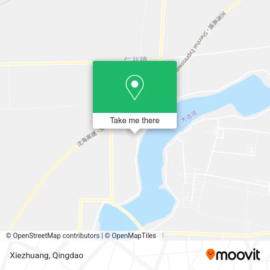 Xiezhuang map