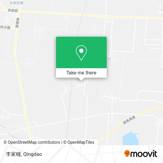 李家疃 map