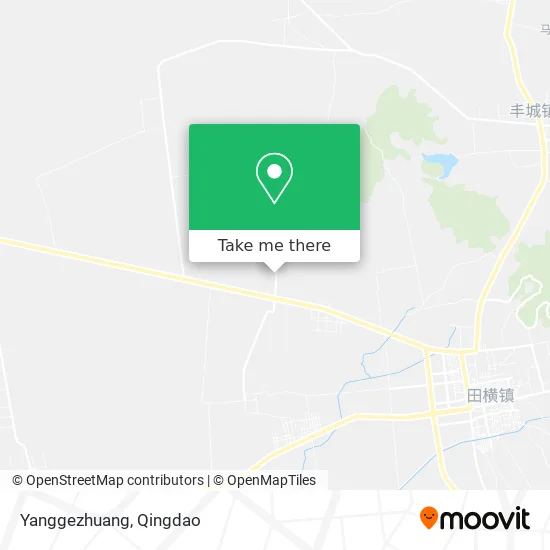 Yanggezhuang map
