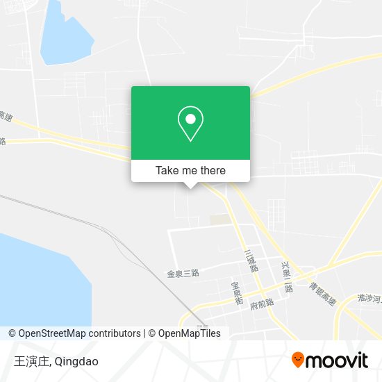 王演庄 map