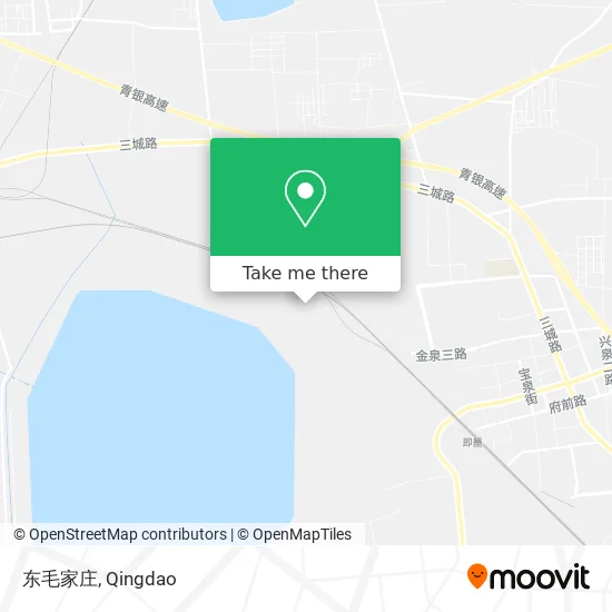 东毛家庄 map