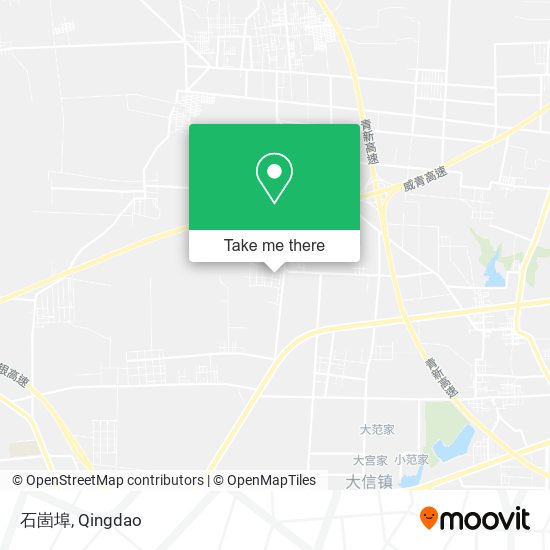 石崮埠 map