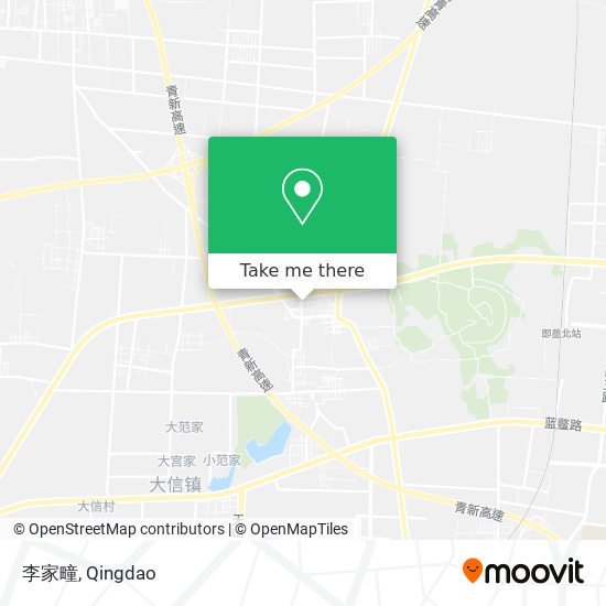李家疃 map