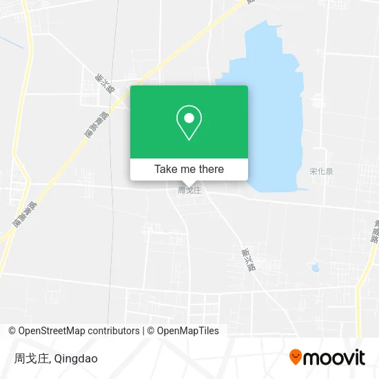 周戈庄 map